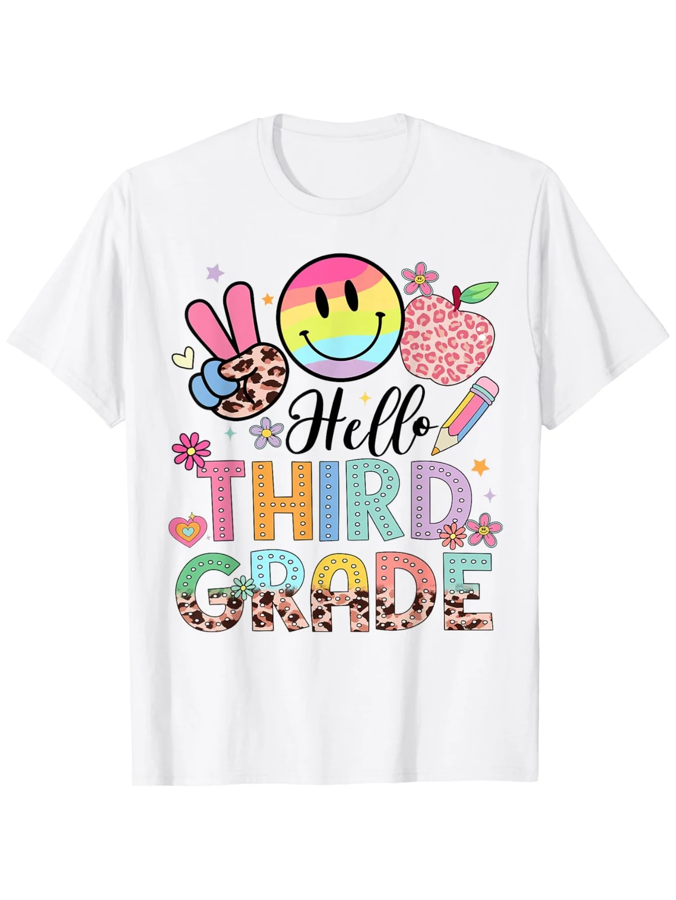 Hello 3Rd Grade Boy Girl Teacher Back to School 3Rd Grade T-Shirt | 100% | Soft Breathable Fabric | Machine Washable | Summer Top
Hello 3Rd Grade Boy Girl Teacher Back to School 3Rd Grade T-Shirt | 100% | Soft Breathable Fabric | Machine Washable | Summer Top