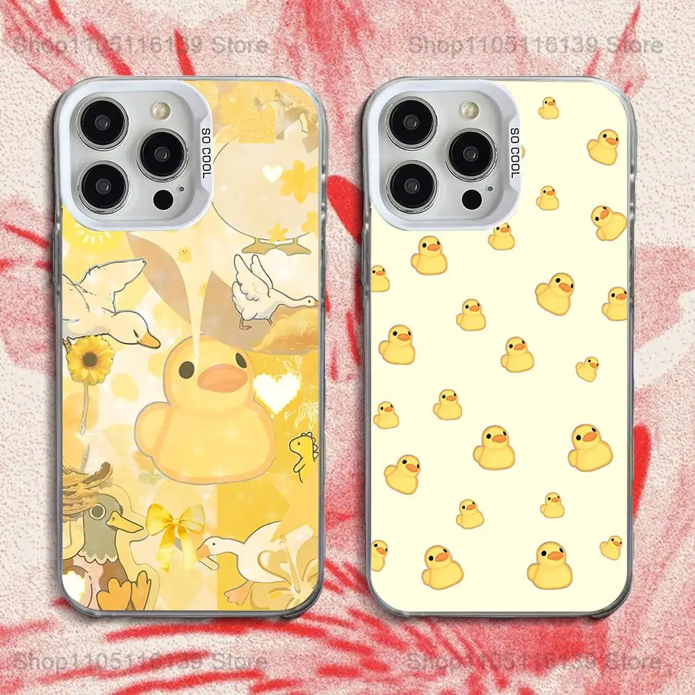 Yellow Cute Duck Phone Case For iPhone 16,15,14,13,12,11,Pro,XS,Max,Plus,Mini,SE White Candy Matte Shockproof Cover
Yellow Cute Duck Phone Case For iPhone 16,15,14,13,12,11,Pro,XS,Max,Plus,Mini,SE White Candy Matte Shockproof Cover