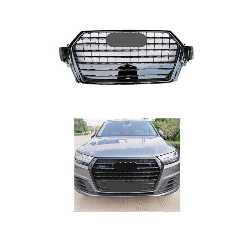 Аксессуары для Audi Q7 Решетка переднего бампера в стиле SQ7 для Audi Q7 Facelift Gloss Black 2016-2018 2018 Audi Q7 SQ7 Передняя решетка
Аксессуары для Audi Q7 Решетка переднего бампера в стиле SQ7 для Audi Q7 Facelift Gloss Black 2016-2018 2018 Audi Q7 SQ7 Передняя решетка