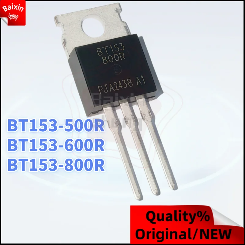 10PCS:NEW high-quality BT153-500R BT153-600R BT153-800R TO-220 BT153 500R 600R 800R Unidirectional thyristor (thyristor)
10PCS:NEW high-quality BT153-500R BT153-600R BT153-800R TO-220 BT153 500R 600R 800R Unidirectional thyristor (thyristor)