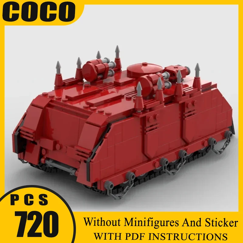 Moc Building Bricks Military Model Rhino Corsairs Tank Technology Modular Block Gifts Toys For Children DIY Sets Assembly
Moc Building Bricks Military Model Rhino Corsairs Tank Technology Modular Block Gifts Toys For Children DIY Sets Assembly