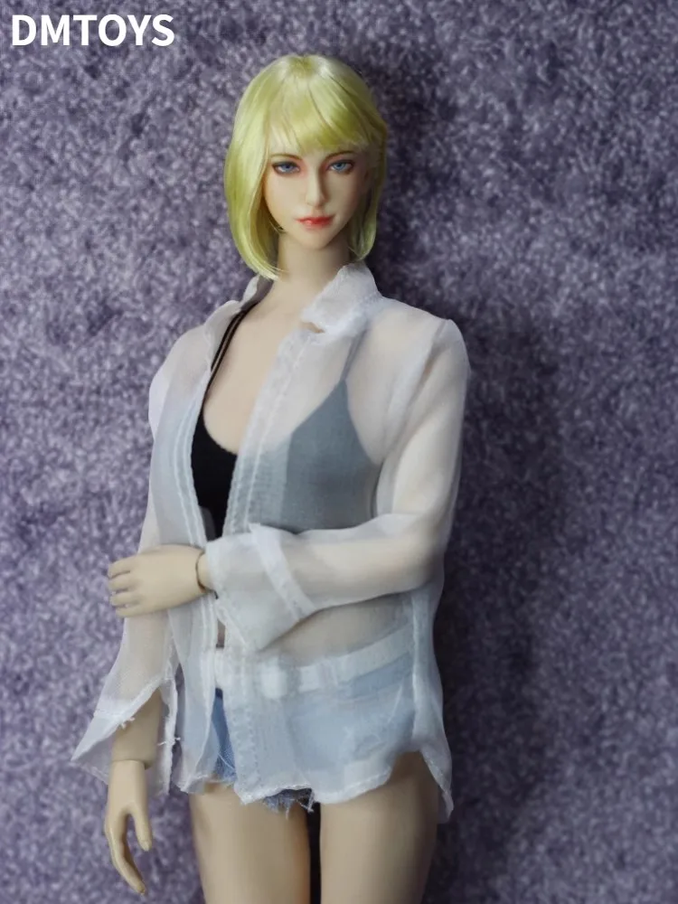 DMTOYS 1/6 Female Soldier Clothing Accessories Trends Transparent Coat Shirt Model For 12'' Action Figure Body In Stock
DMTOYS 1/6 Female Soldier Clothing Accessories Trends Transparent Coat Shirt Model For 12'' Action Figure Body In Stock