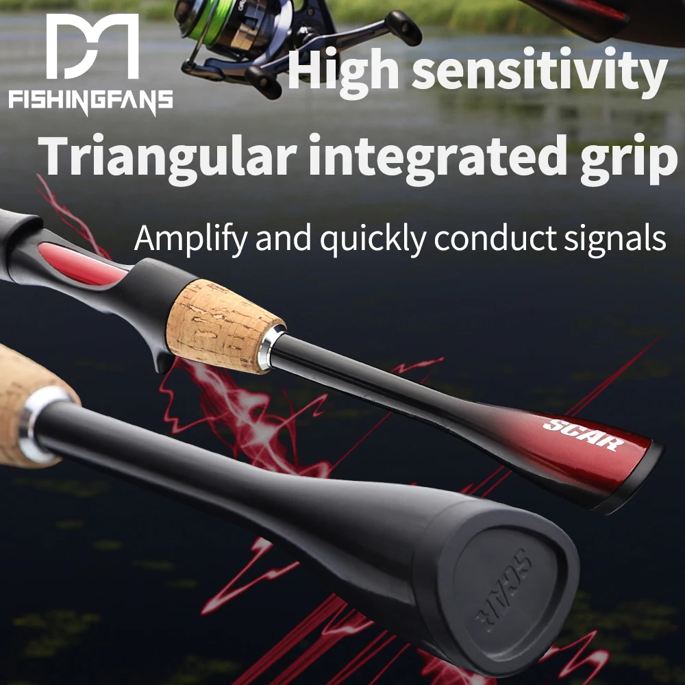 FISHINGFANS ORCA UL Solid tip Tapered handle Ultralight Power crappie sunfish Spinning Casting Fishing rod
FISHINGFANS ORCA UL Solid tip Tapered handle Ultralight Power crappie sunfish Spinning Casting Fishing rod