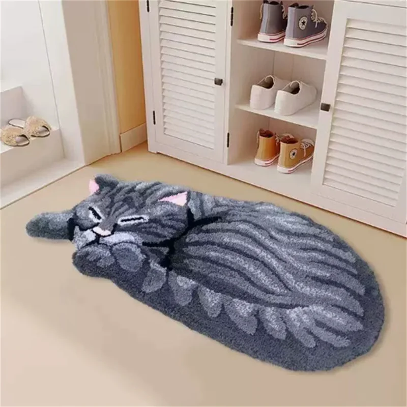 40x120cm Cat Pattern Wool-like Rug - Bedroom Runner Living Room Bedside Coffee Table Sofa Children's Room Carpet
40x120cm Cat Pattern Wool-like Rug - Bedroom Runner Living Room Bedside Coffee Table Sofa Children's Room Carpet