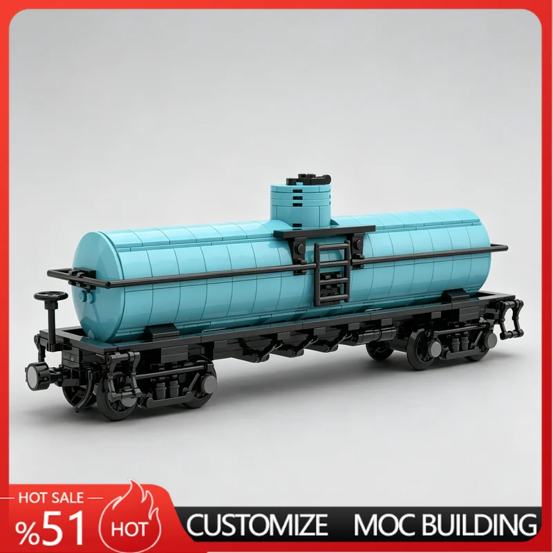 NEW 586 PCS Railway Tanker Carriage Model Creative DIY Building Blocks Educational Assembly Toy Birthday Christmas Gift For funs
NEW 586 PCS Railway Tanker Carriage Model Creative DIY Building Blocks Educational Assembly Toy Birthday Christmas Gift For funs