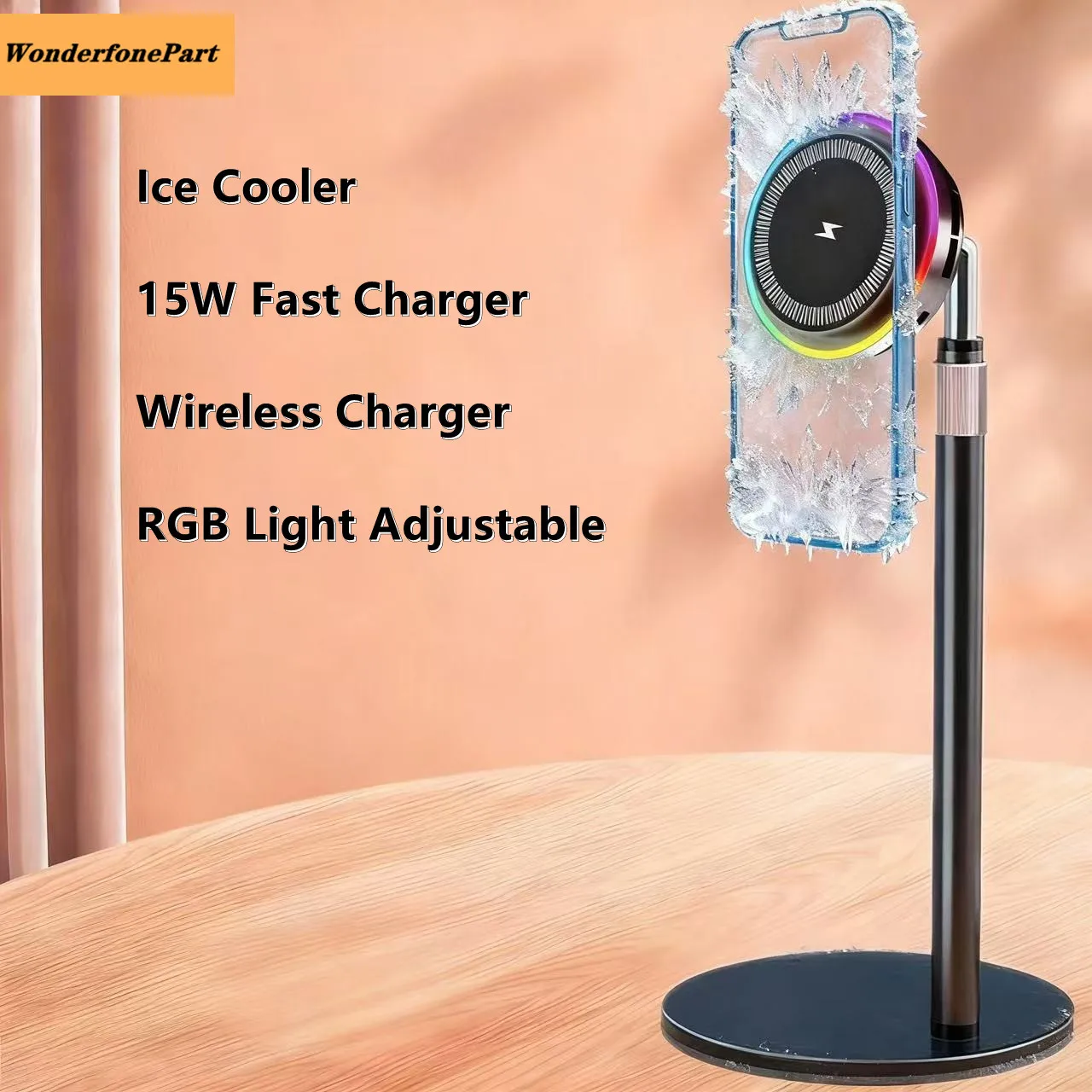 Магнитное охлаждающее зарядное устройство с беспроводной зарядкой, подставка для смартфона с функцией охлаждения и беспроводной зарядкой для iPhone и Samsung, для офисного стола
Магнитное охлаждающее зарядное устройство с беспроводной зарядкой, подставка для смартфона с функцией охлаждения и беспроводной зарядкой для iPhone и Samsung, для офисного стола