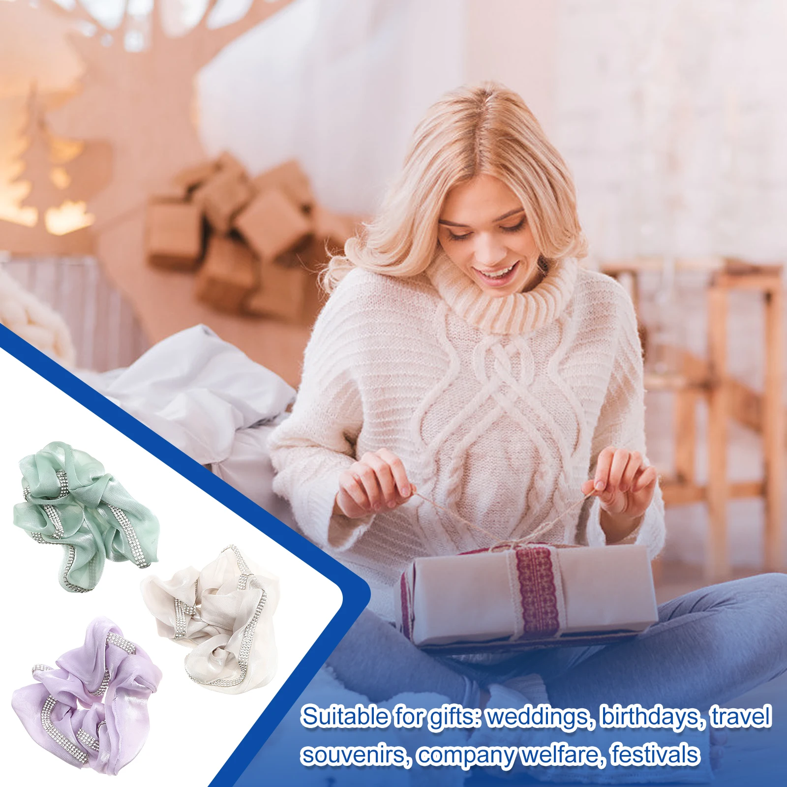 3 Pcs Hair for Women Mesh Ponytail Scrunchies Girls Fashion Ties Ropes Durable Reusable Hair Care Styling Tools
3 Pcs Hair for Women Mesh Ponytail Scrunchies Girls Fashion Ties Ropes Durable Reusable Hair Care Styling Tools