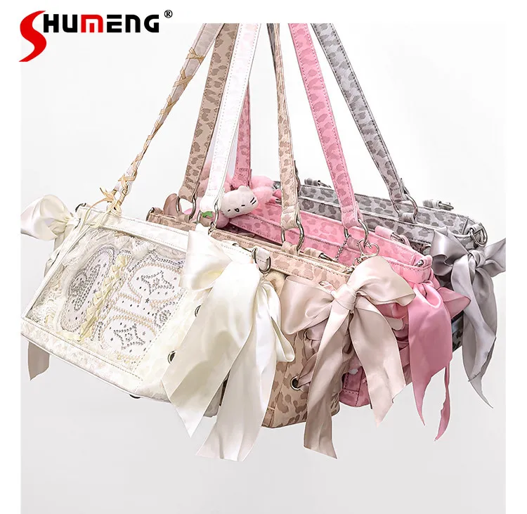 Original Japanese 2D Student Pain Bag New Women's Solid Color Casual Handbag Cute Girl's Kawaii Large Capacity Messenger Bag
Original Japanese 2D Student Pain Bag New Women's Solid Color Casual Handbag Cute Girl's Kawaii Large Capacity Messenger Bag