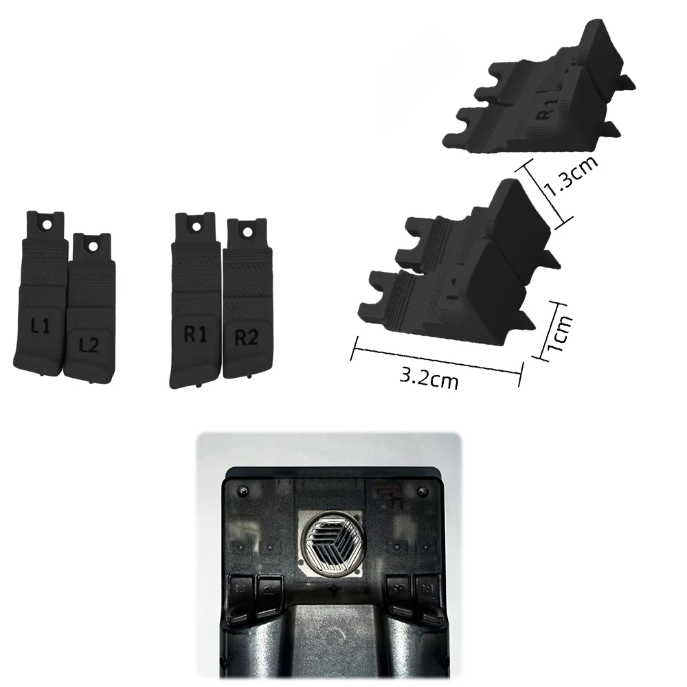 RG40XXV Back Buttons for Anbernic RG406V RG405V Game Consoles Repair and Replacement Parts White Black Gray 4PCS
RG40XXV Back Buttons for Anbernic RG406V RG405V Game Consoles Repair and Replacement Parts White Black Gray 4PCS