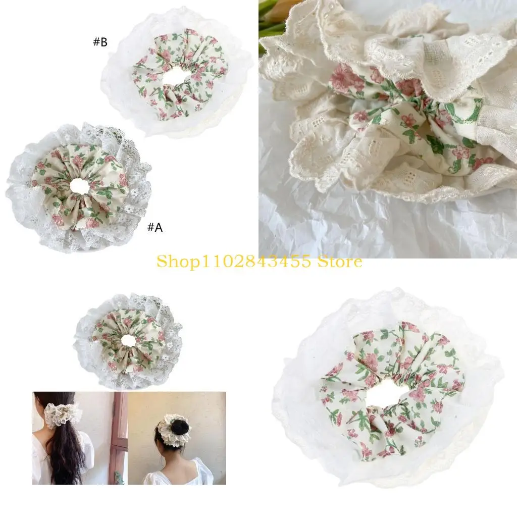 49MC Delicate Lace Hair Tie for Women Ponytail Holder Cute Scrunchies Colorful Theme Floral Hair Rope Hair Tie
49MC Delicate Lace Hair Tie for Women Ponytail Holder Cute Scrunchies Colorful Theme Floral Hair Rope Hair Tie