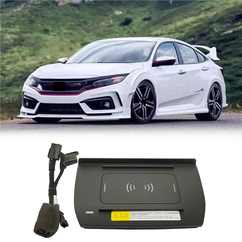 15W For Qi Wireless Charging Phone Charger Fast Charging Plate Panel Phone Holder For Honda Civic 10Th MK10 2016-2020
15W For Qi Wireless Charging Phone Charger Fast Charging Plate Panel Phone Holder For Honda Civic 10Th MK10 2016-2020