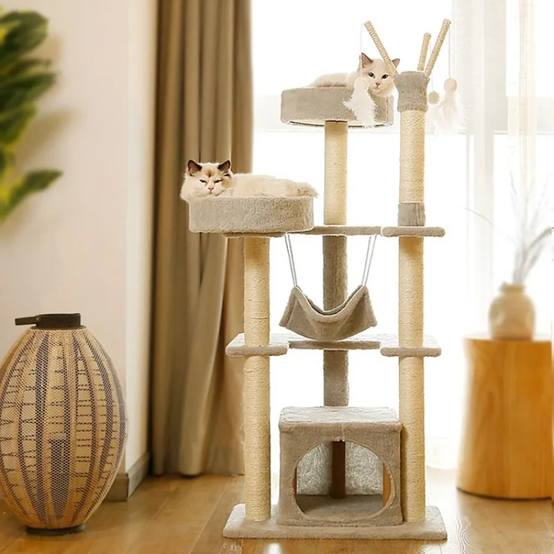 Supplies Cat Tower Scrapers Pet Furniture Hiding House Cat Tower Indoor Post Modern Multi-Level Rascador Gato Things For Cats
Supplies Cat Tower Scrapers Pet Furniture Hiding House Cat Tower Indoor Post Modern Multi-Level Rascador Gato Things For Cats