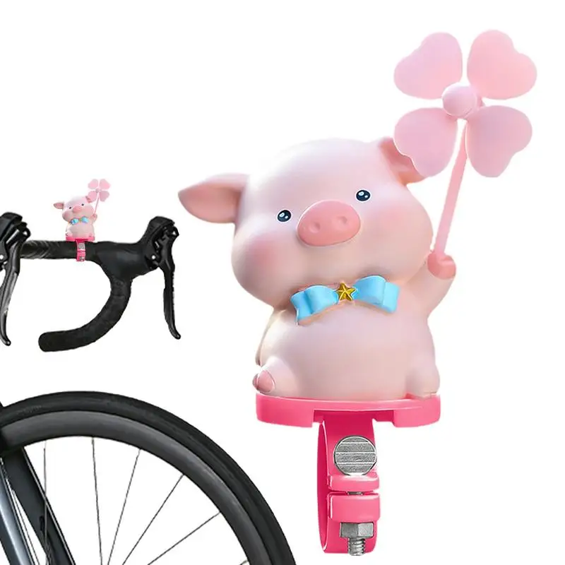 Bicycle Cartoon Little Pink Pig Toy Helmet Bicycle Windmill Pig Handlebar Decoration Ornament Bicycle Accessories
Bicycle Cartoon Little Pink Pig Toy Helmet Bicycle Windmill Pig Handlebar Decoration Ornament Bicycle Accessories