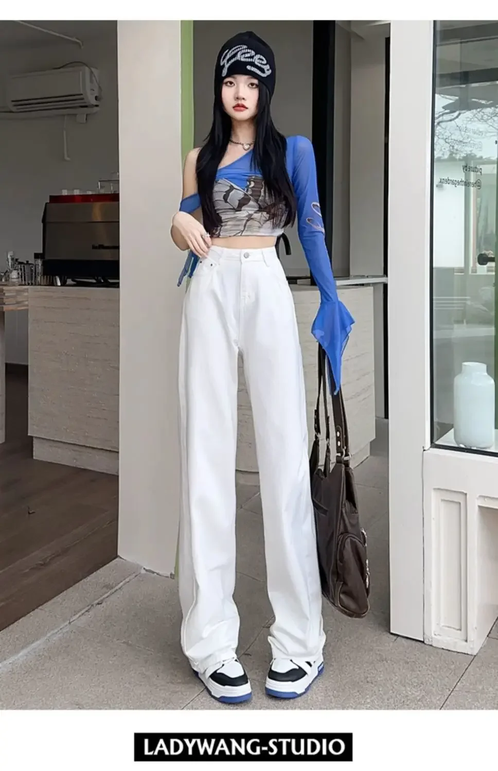 Trendy Y2k Jeans Women High Waist 2025 Winter White Wide Leg Loose Fit Straight Stretch Trousers for Petite Fashion casual
Trendy Y2k Jeans Women High Waist 2025 Winter White Wide Leg Loose Fit Straight Stretch Trousers for Petite Fashion casual