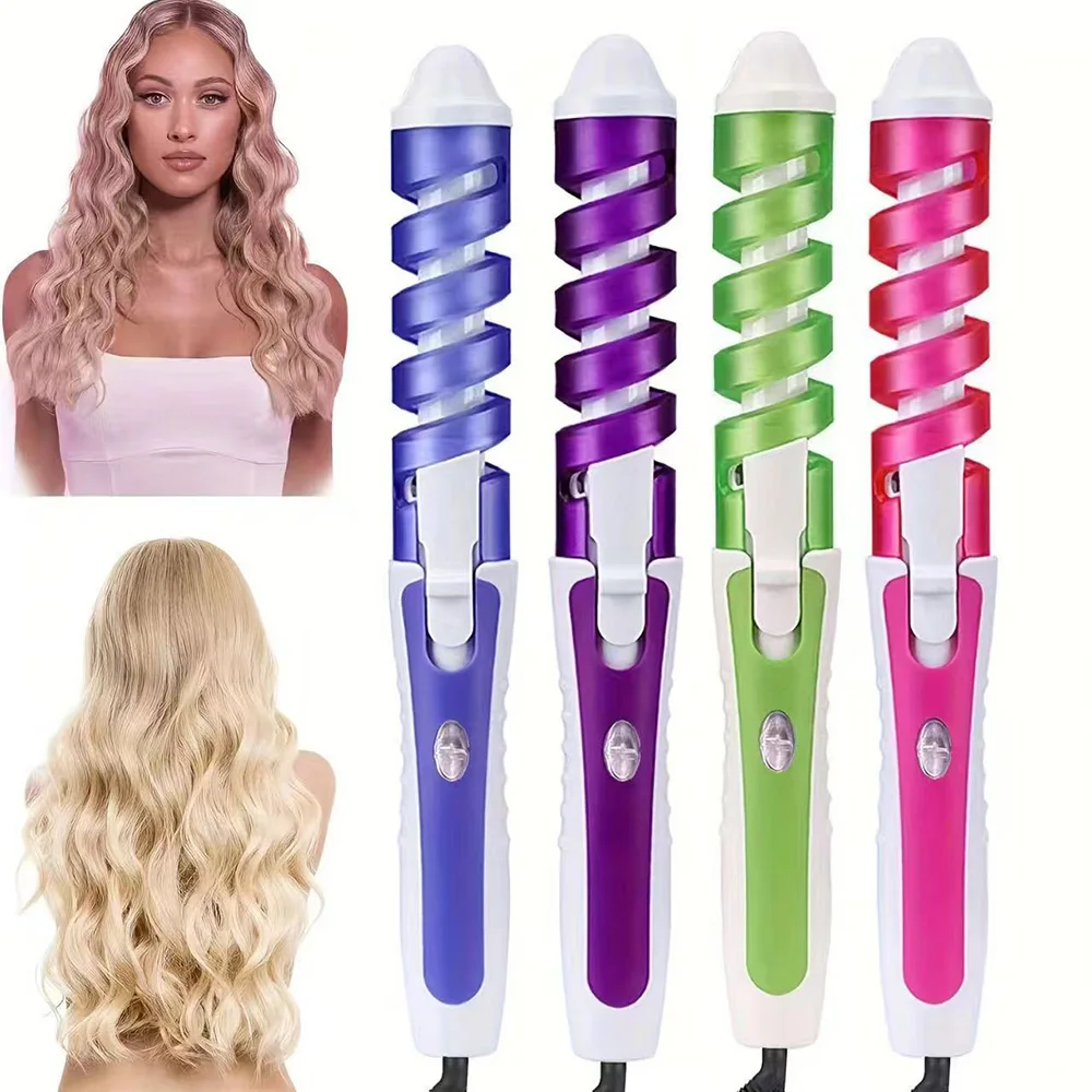 Electric Hair Curling Iron Styling Tool Anti-perm spiral curler Salon Accessories Hair Perming Tool
Electric Hair Curling Iron Styling Tool Anti-perm spiral curler Salon Accessories Hair Perming Tool