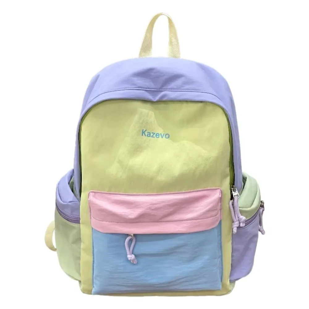 Waterproof Multicolored Backpack Multi-pocket Layout 20-35L Student School Bag Lightweight Casual Travel Daypack
Waterproof Multicolored Backpack Multi-pocket Layout 20-35L Student School Bag Lightweight Casual Travel Daypack