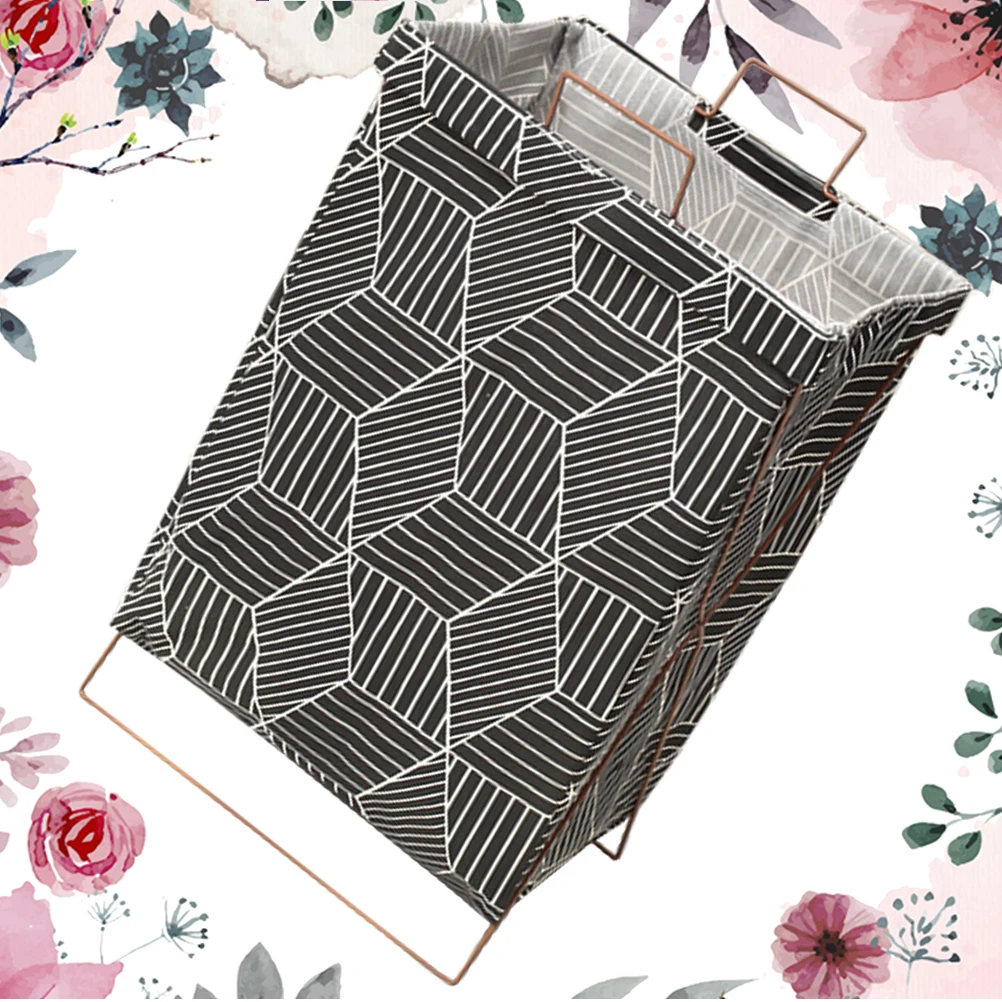Large Capacity Fabric Laundry Basket Black White Grid Cloth Storage Foldable Clothes Hamper Bedroom Bathroom Dormitory Toy Snack
Large Capacity Fabric Laundry Basket Black White Grid Cloth Storage Foldable Clothes Hamper Bedroom Bathroom Dormitory Toy Snack