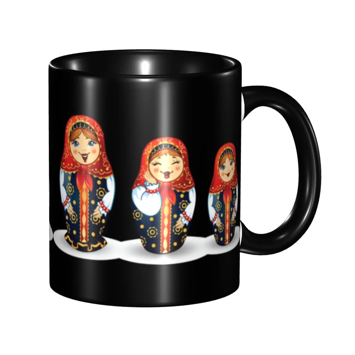 Customized Russian Traditional Art Matryoshka Doll Coffee Mugs DIY Nesting Doll Ceramic Tea Milk Cup
Customized Russian Traditional Art Matryoshka Doll Coffee Mugs DIY Nesting Doll Ceramic Tea Milk Cup