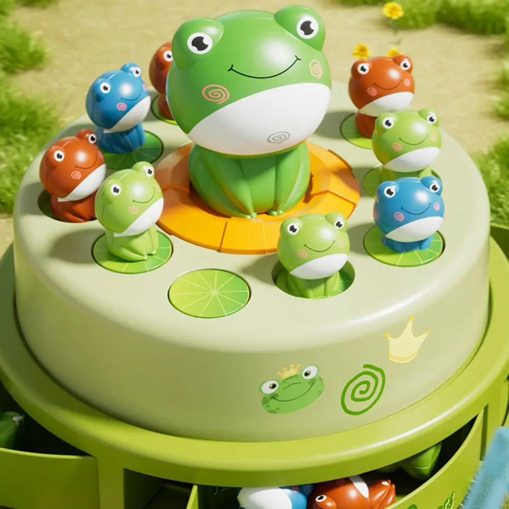 Launch Frog Frog Bouncing Board Game Montessori Toy Cartoon Frog Pop Up Game Light Electric Catching Frog Turntable Net
Launch Frog Frog Bouncing Board Game Montessori Toy Cartoon Frog Pop Up Game Light Electric Catching Frog Turntable Net