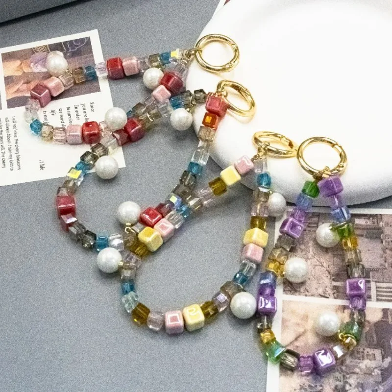 Ремешок для мобильного телефона, модный квадратный кристалл, подвеска-цепочка для мобильного телефона, портативная цепочка ручной работы с бисером, чехол для мобильного телефона, подвеска
Ремешок для мобильного телефона, модный квадратный кристалл, подвеска-цепочка для мобильного телефона, портативная цепочка ручной работы с бисером, чехол для мобильного телефона, подвеска