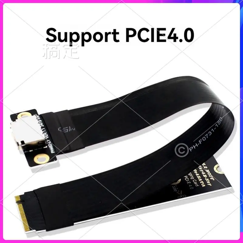 AP-M.2 Nvme PCIE 4.0 к Oculink SFF-8611 SFF-8612 Женский адаптерный кабель Удлинительный кабель для внешней видеокарты ноутбука
AP-M.2 Nvme PCIE 4.0 к Oculink SFF-8611 SFF-8612 Женский адаптерный кабель Удлинительный кабель для внешней видеокарты ноутбука