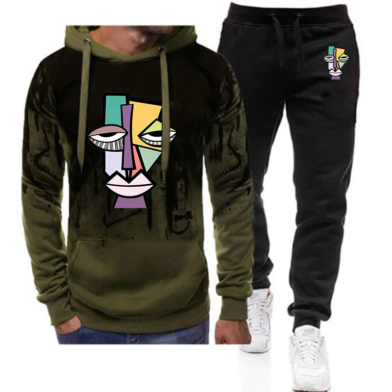 2026 Spring And Autumn Men's Picasso Style Cubist graphics Logo Print Lightweight Leisure Pullover Hoodies Pants Suits
2026 Spring And Autumn Men's Picasso Style Cubist graphics Logo Print Lightweight Leisure Pullover Hoodies Pants Suits