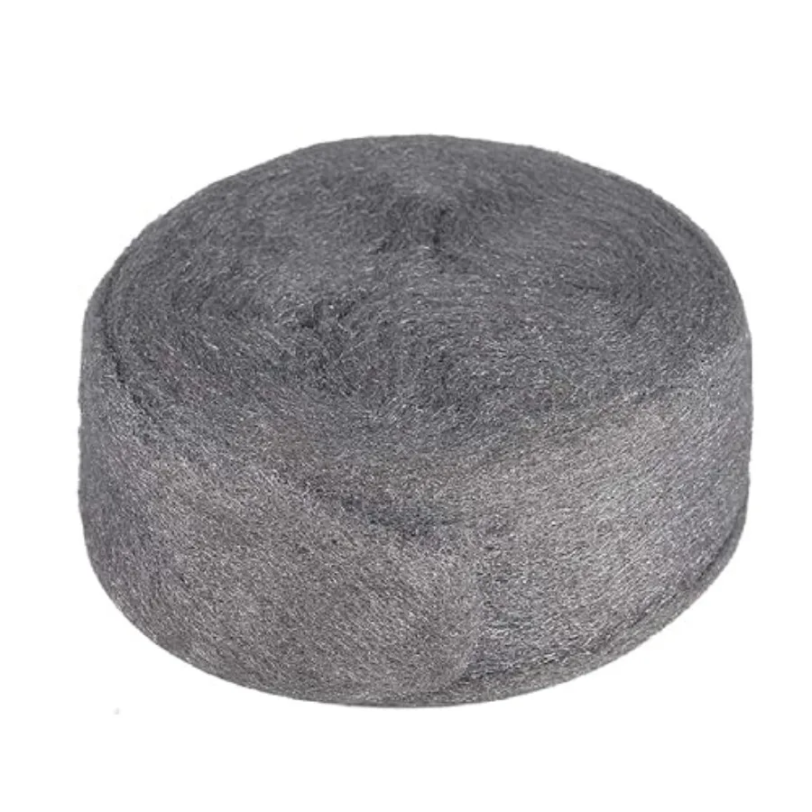 Steel Wool for Mice Control 15FT 150G,Fine 0000 Grade Stainless Steel, Silver, Rust-Resistant Fill Fabric for Sealing Wall Crac
Steel Wool for Mice Control 15FT 150G,Fine 0000 Grade Stainless Steel, Silver, Rust-Resistant Fill Fabric for Sealing Wall Crac