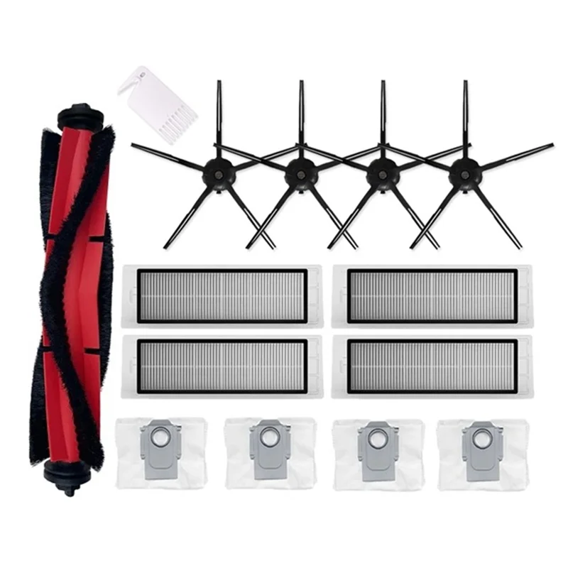 [NEW!N92R】 New Main Side Brush Hepa Filter Dust Bag Replacement Parts Fit For Roborock Q5 Q5+ Robot Vacuum Cleaner Replac
[NEW!N92R】 New Main Side Brush Hepa Filter Dust Bag Replacement Parts Fit For Roborock Q5 Q5+ Robot Vacuum Cleaner Replac