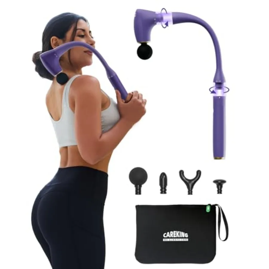 2-in-1 Detachable Muscle Massage Gun Deep Tissue with 20'' Extension Handle, Back and Neck Massager for Pain Relief, Handheld M
2-in-1 Detachable Muscle Massage Gun Deep Tissue with 20'' Extension Handle, Back and Neck Massager for Pain Relief, Handheld M
