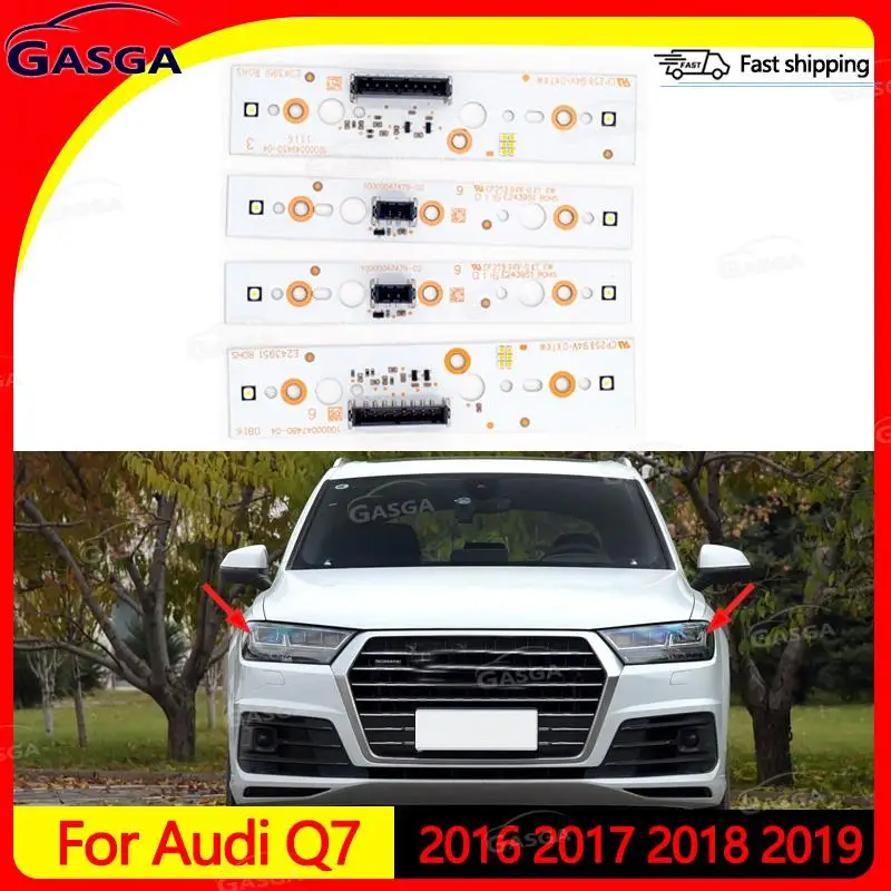 For Audi Q7 2016-2019 LED Headlight DRL LED Board Repair Daytime Running Light White Angel Eyes Turn Signal Lamps Car Accessory
For Audi Q7 2016-2019 LED Headlight DRL LED Board Repair Daytime Running Light White Angel Eyes Turn Signal Lamps Car Accessory