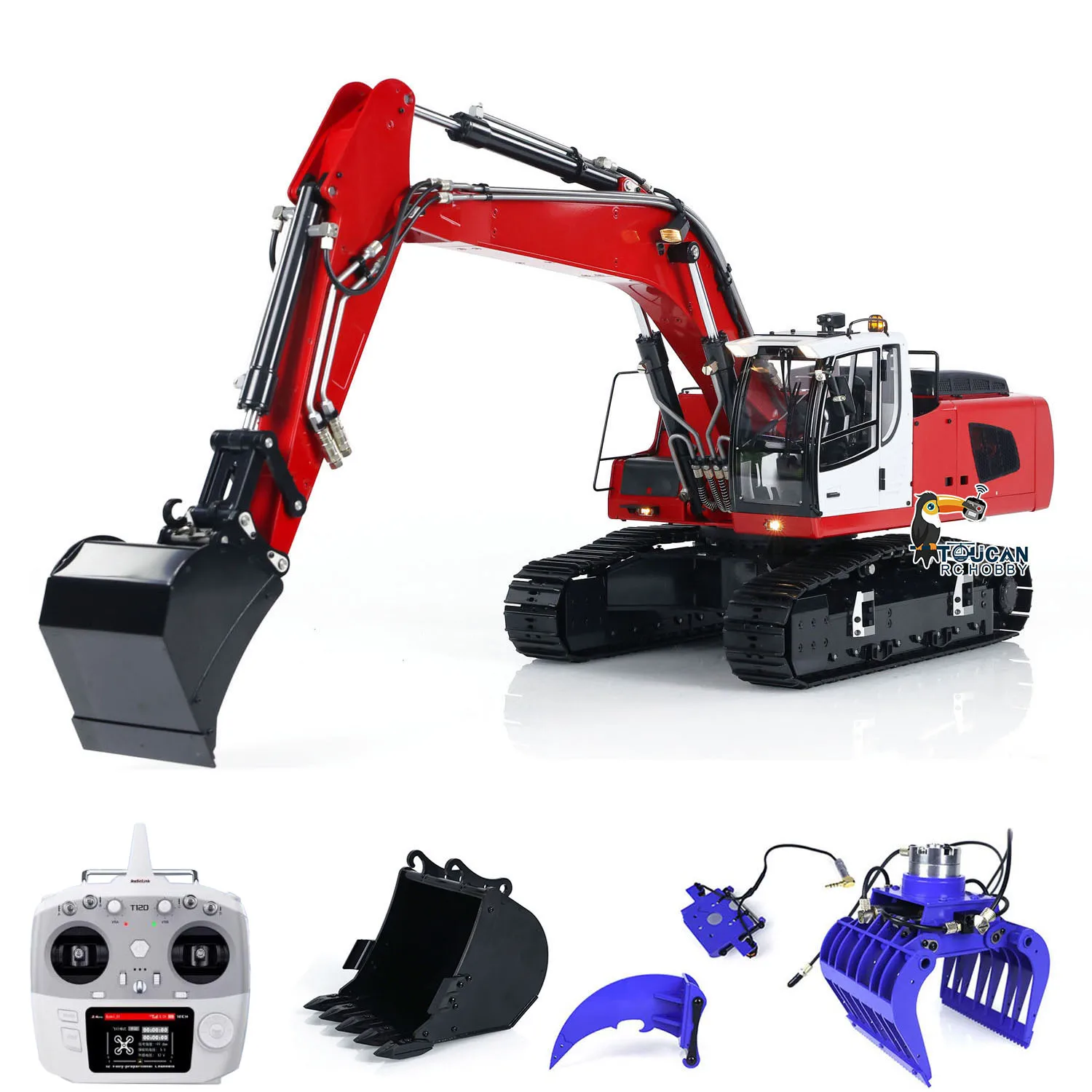 Игрушки MTM 946 RC Гидравлический металлический экскаватор с 2 рычагами 1/14 Инженерная машина Готовая экскаватор с дистанционным управлением Игрушечная модель TH22733
Игрушки MTM 946 RC Гидравлический металлический экскаватор с 2 рычагами 1/14 Инженерная машина Готовая экскаватор с дистанционным управлением Игрушечная модель TH22733