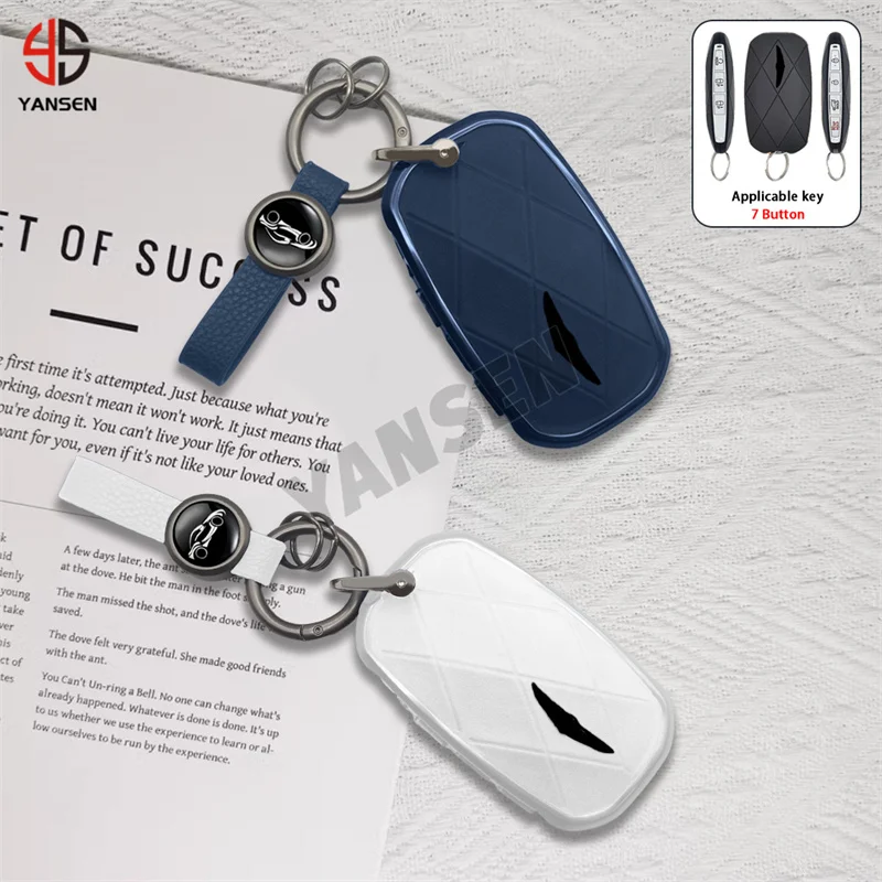 2025 Alloy Leather Car Remote Key Case Cover For Hyundai Genesis G80 2023 2024 2025 G70 G90 G90RS4 GV60 GV80
2025 Alloy Leather Car Remote Key Case Cover For Hyundai Genesis G80 2023 2024 2025 G70 G90 G90RS4 GV60 GV80
