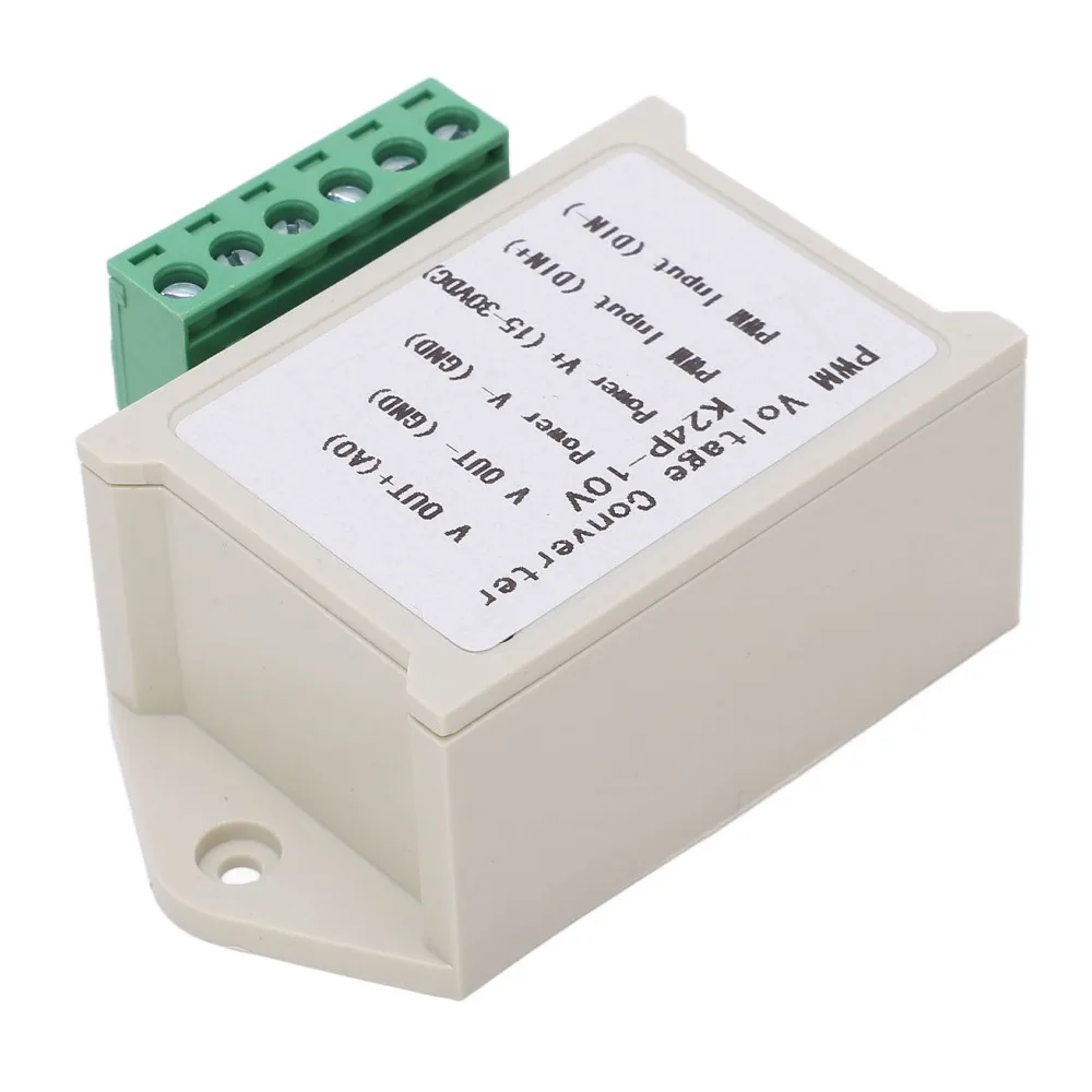 0‑10V PWM Voltage Converter 0-100% Signal Stable Connection Analog Digital Conversion Module Voltage Converter Adapter
0‑10V PWM Voltage Converter 0-100% Signal Stable Connection Analog Digital Conversion Module Voltage Converter Adapter