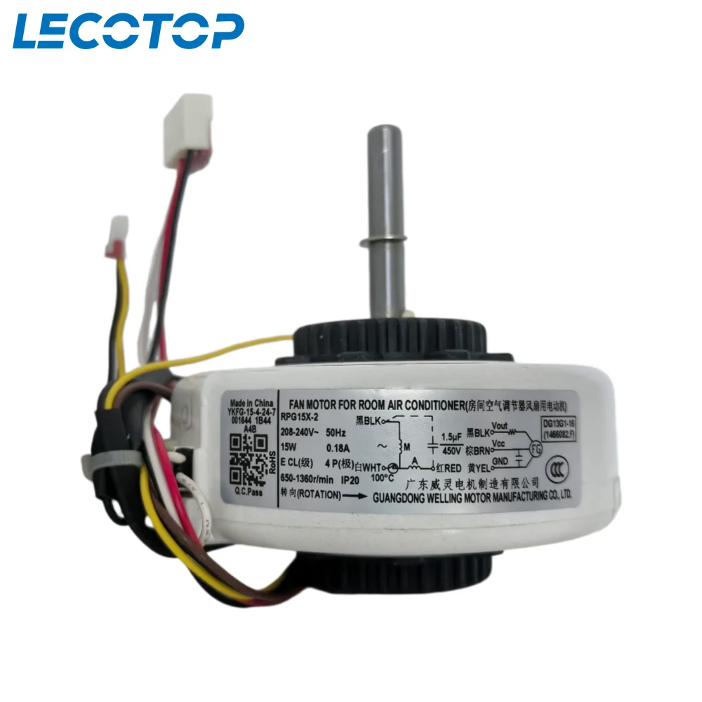 New RPG15X-2 Indoor Unit AC Fan Motor For Hisense/Kelon Air Conditioner Conditioning Spare Parts
New RPG15X-2 Indoor Unit AC Fan Motor For Hisense/Kelon Air Conditioner Conditioning Spare Parts