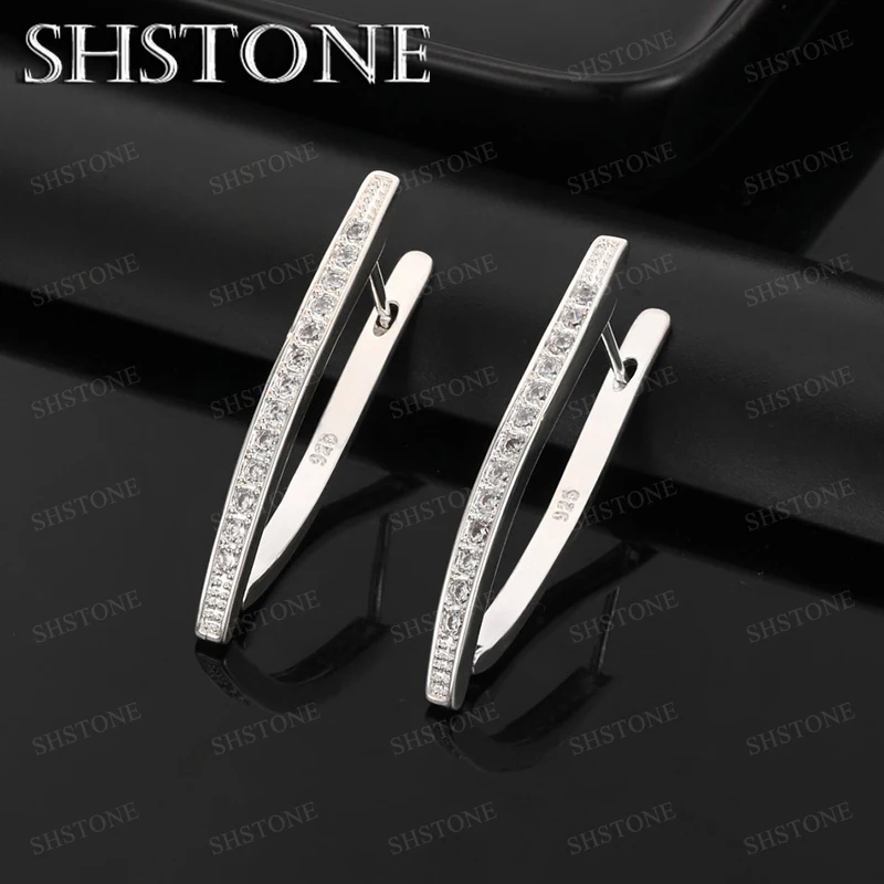 For Women Party Birthday Engagement Wedding Fashion Noble Jewelry Delicate Gift Accessories 925 Sterling Silver Hoop Earrings
For Women Party Birthday Engagement Wedding Fashion Noble Jewelry Delicate Gift Accessories 925 Sterling Silver Hoop Earrings
