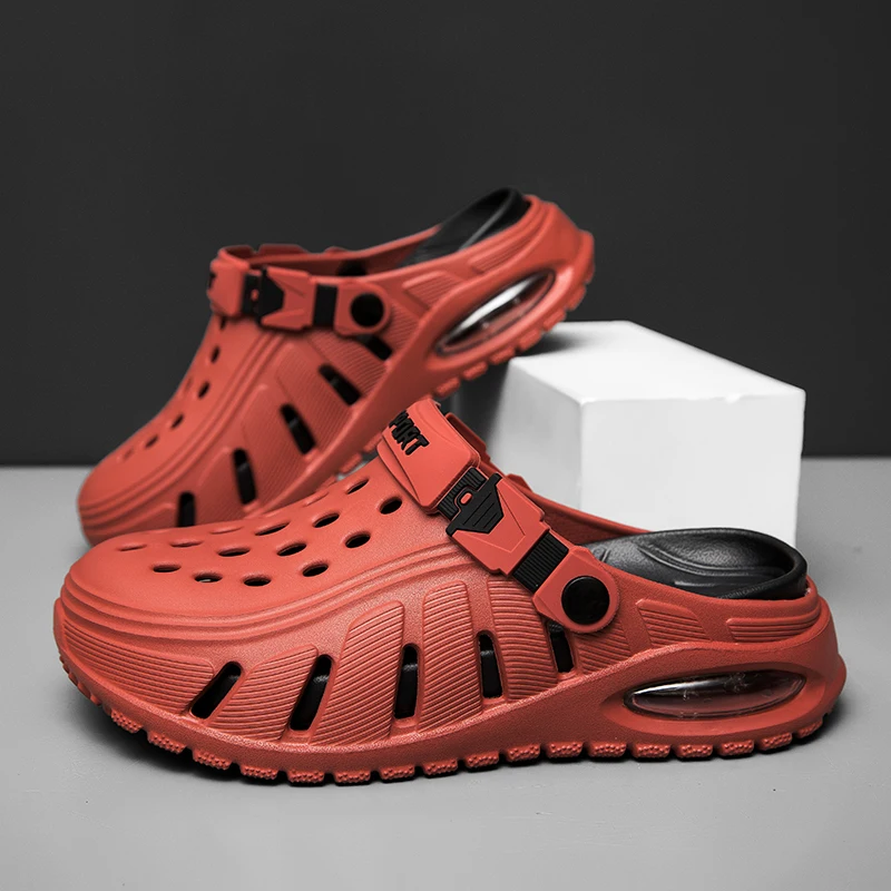 Mens Sandals Casual Clogs Comfortable EVA Summer Shoes for Men 2026 New Trendy Outdoor Beach Shoes Closed-toe Slippers for Man
Mens Sandals Casual Clogs Comfortable EVA Summer Shoes for Men 2026 New Trendy Outdoor Beach Shoes Closed-toe Slippers for Man