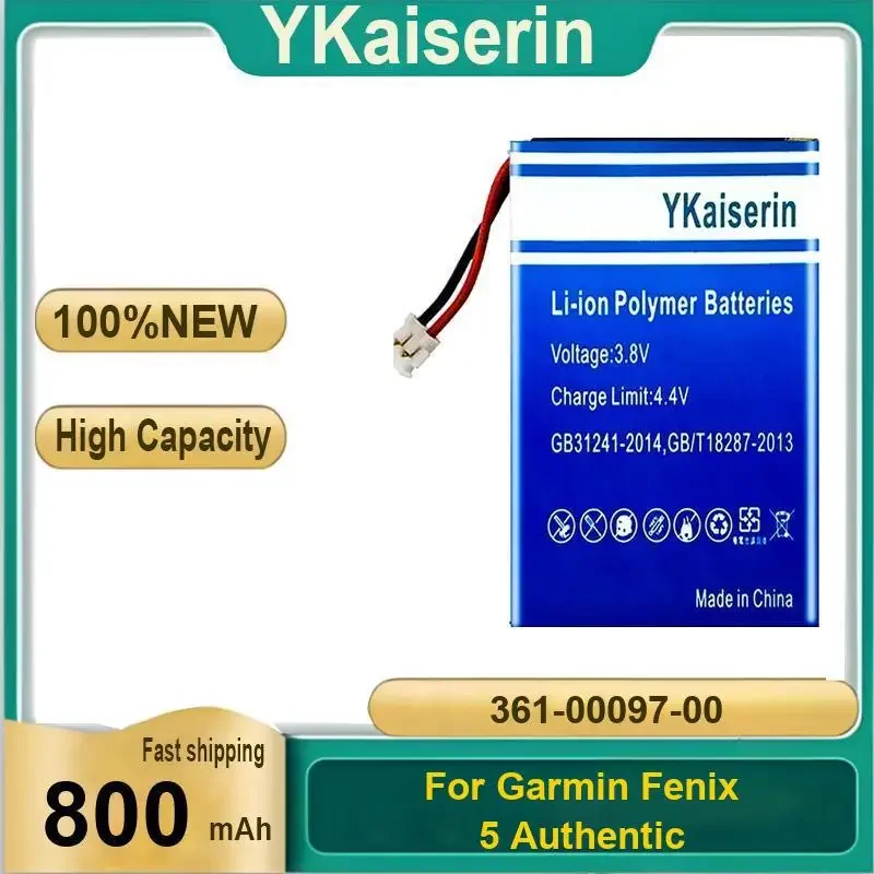 Аккумулятор для сотового телефона YKaiserin 361-00097-00 800 мАч для GARMIN Fenix 5 Fenix5, аккумуляторная батарея + гарантия трек-кода
Аккумулятор для сотового телефона YKaiserin 361-00097-00 800 мАч для GARMIN Fenix 5 Fenix5, аккумуляторная батарея + гарантия трек-кода