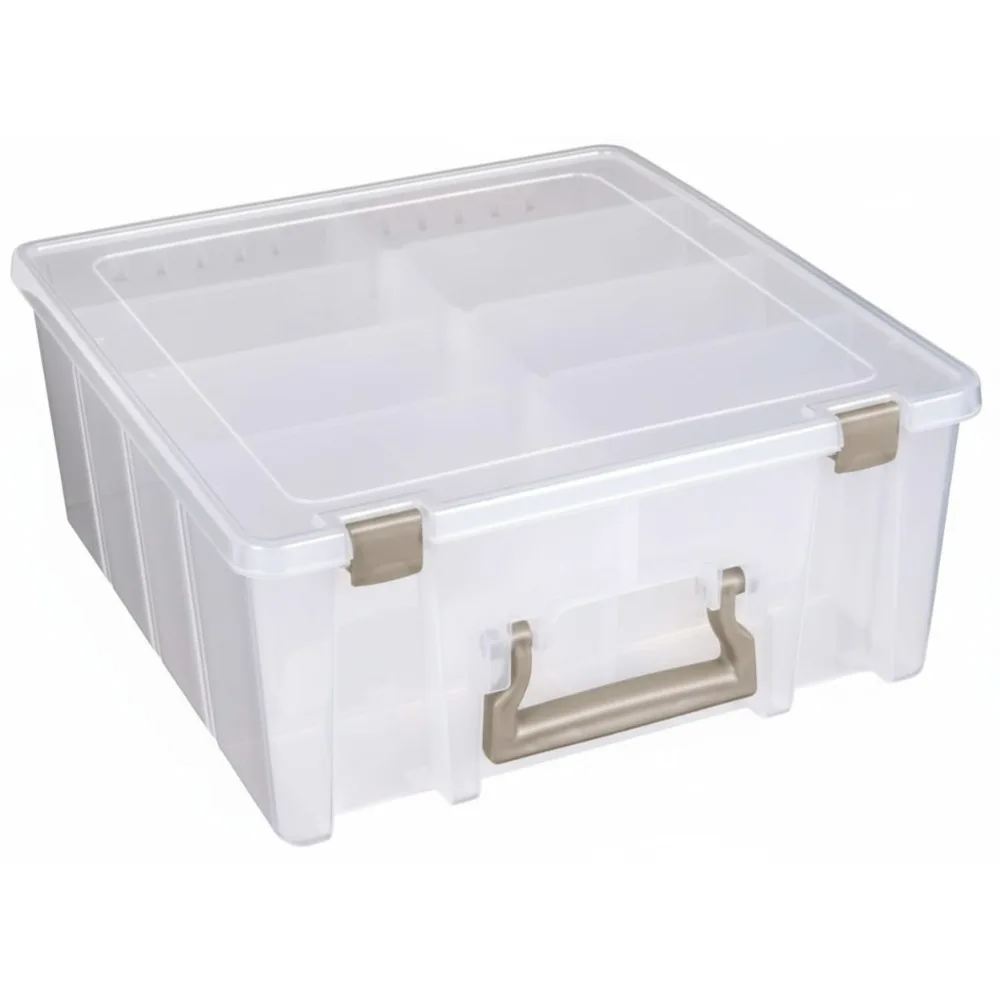 Двойная глубокая коробка для хранения рукоделия с 8 съемными отделениями — золотой органайзер для художественных принадлежностей для художников и любителей своими руками
Двойная глубокая коробка для хранения рукоделия с 8 съемными отделениями — золотой органайзер для художественных принадлежностей для художников и любителей своими руками