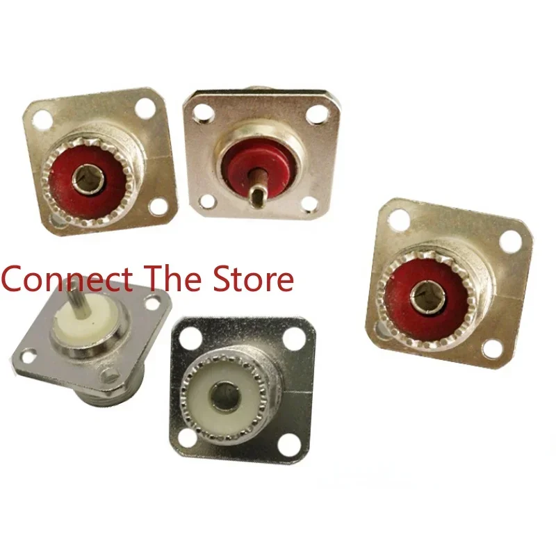 4PCS Supply RF Coaxial Connector, Square Base, Weld Plate, Mother Seat SO239, PL259
4PCS Supply RF Coaxial Connector, Square Base, Weld Plate, Mother Seat SO239, PL259