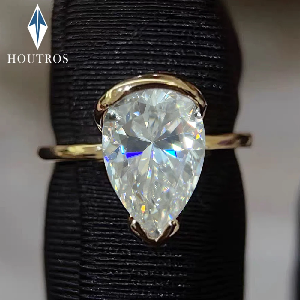 4Carat Pear Cut D Color Moissanite Rings for Women 925 Sterling Silver Waterdrop Diamond Ring Engagement Wedding Bands Jewelry
4Carat Pear Cut D Color Moissanite Rings for Women 925 Sterling Silver Waterdrop Diamond Ring Engagement Wedding Bands Jewelry