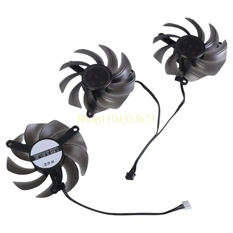 Best Seller for RTX3060 Ti 3070 3070Ti 3080 3080Ti 80mm TH8015S2H-PCC01 4Pin VGA Fan Graphics Card Cooling Fan
Best Seller for RTX3060 Ti 3070 3070Ti 3080 3080Ti 80mm TH8015S2H-PCC01 4Pin VGA Fan Graphics Card Cooling Fan