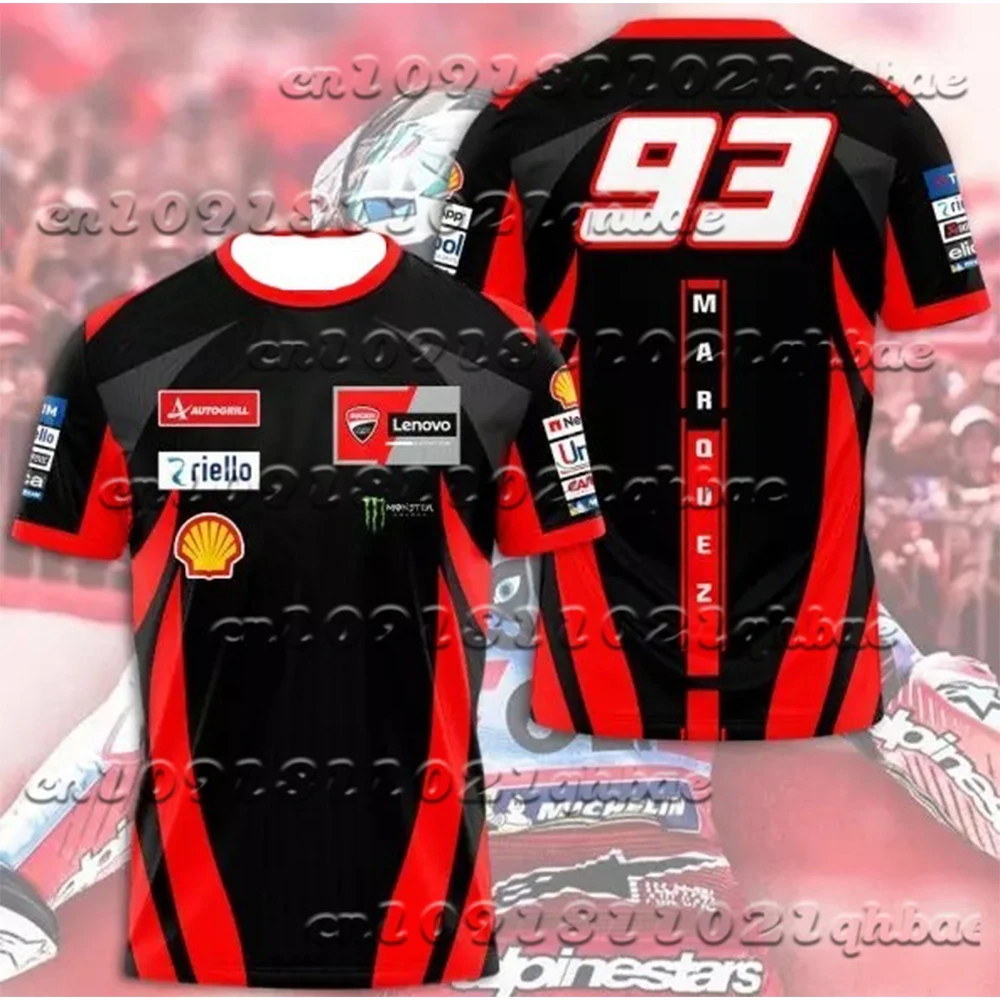 2025Men And Women Motorcycle Loose Race Short Sleeved T-Shirt Summer Breathable Quick Drying Size 93 Printed Short Sleeved Shirt
2025Men And Women Motorcycle Loose Race Short Sleeved T-Shirt Summer Breathable Quick Drying Size 93 Printed Short Sleeved Shirt