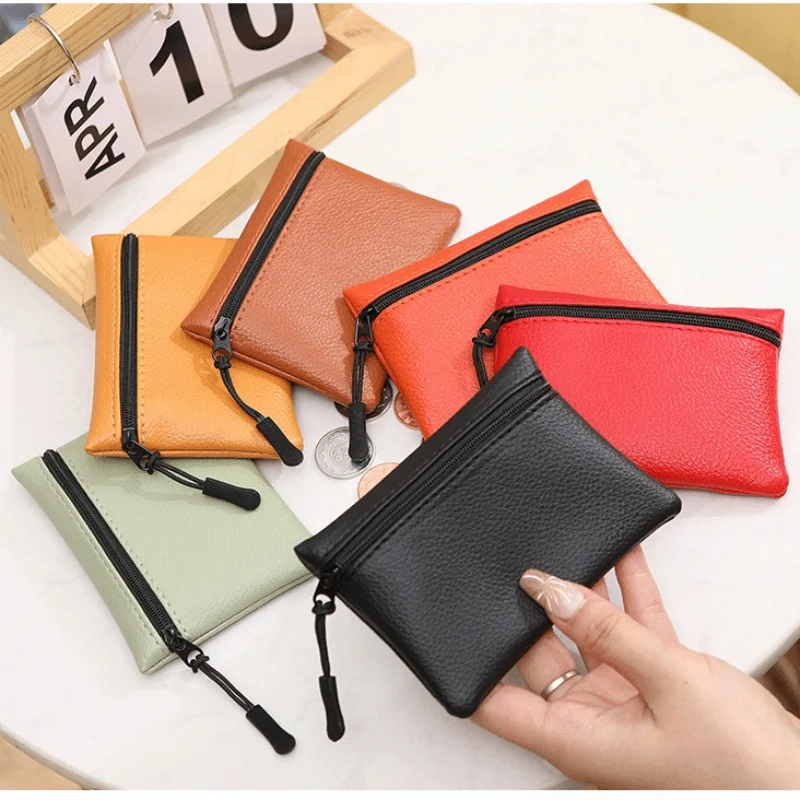 1PC Women Men PU Leather Mini Coin Purse Unisex Zipper Solid Color Coin Key Bag Storage Pouch Small Wallet
1PC Women Men PU Leather Mini Coin Purse Unisex Zipper Solid Color Coin Key Bag Storage Pouch Small Wallet