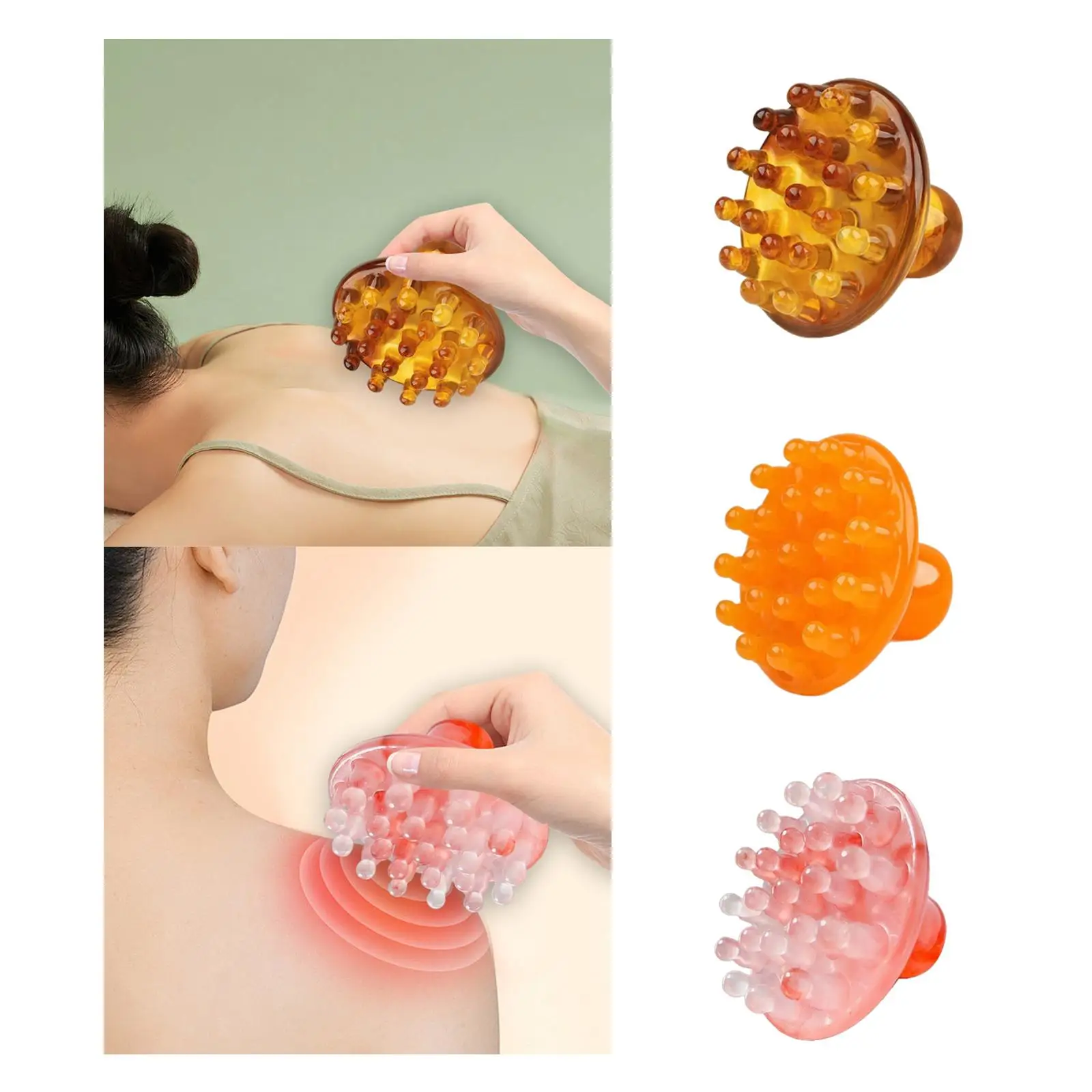 Manual Massage Comb Head Massage Brush Travel Versatile Lightweight Handheld for Women/Men Scalp Massage for Shoulder Neck
Manual Massage Comb Head Massage Brush Travel Versatile Lightweight Handheld for Women/Men Scalp Massage for Shoulder Neck