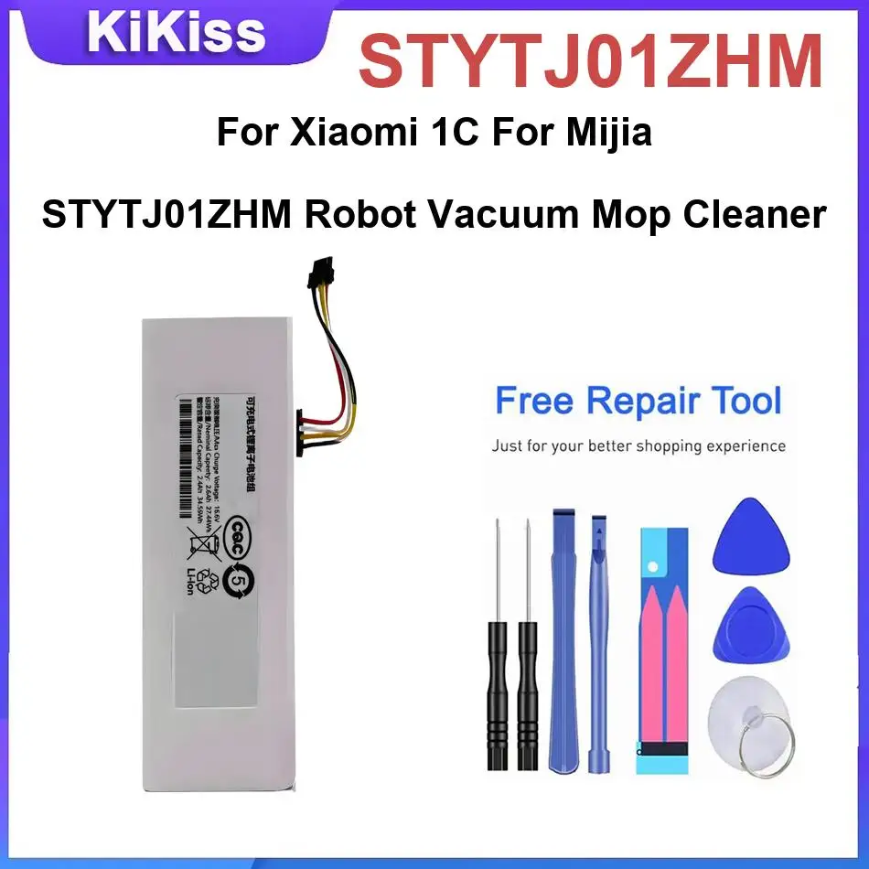 STYTJ01ZHM Battery For Xiaomi 1C For Mijia STYTJ01ZHM Robot Replacement Batteries
STYTJ01ZHM Battery For Xiaomi 1C For Mijia STYTJ01ZHM Robot Replacement Batteries