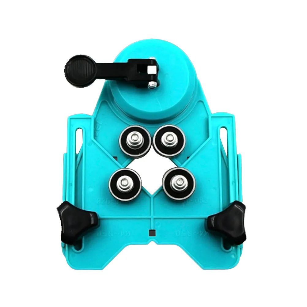 Tile Hole Locator Adjustable Glass Ceramic Hole Drill Guide For Smooth Surfaces Strong Suction Base Saw Blade