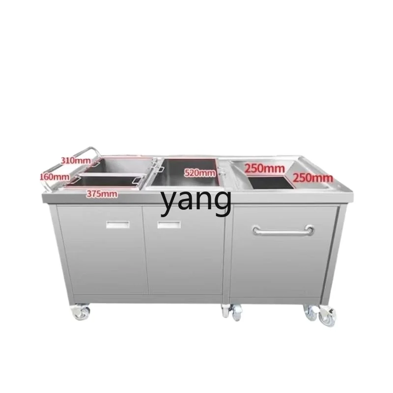 LMM stainless steel residual collection table residual car canteen garbage recycling trolley kitchen table
LMM stainless steel residual collection table residual car canteen garbage recycling trolley kitchen table