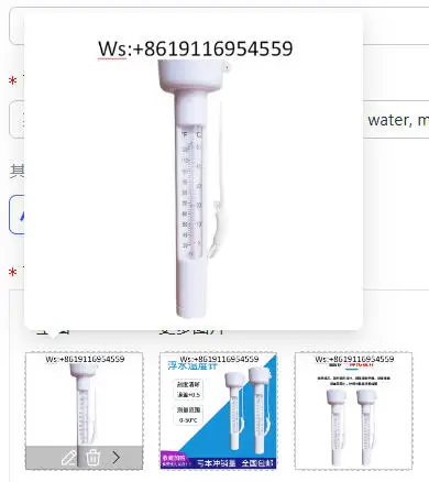 Swimming pool thermometer floating water, measuring water temperature with high precision indoor constant temperature
Swimming pool thermometer floating water, measuring water temperature with high precision indoor constant temperature