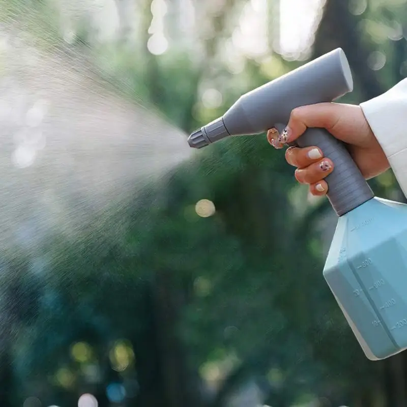 Electric Spray Bottle 1L Indoor Watering Can With 8.2ft Water Pipe Plant Mister Rechargeable Battery Powered Sprayer For Garden
Electric Spray Bottle 1L Indoor Watering Can With 8.2ft Water Pipe Plant Mister Rechargeable Battery Powered Sprayer For Garden