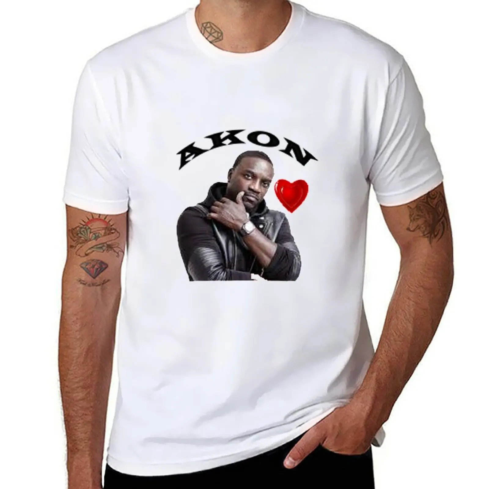 akon T-Shirt t shirts for man cotton soft t shirts for man graphic funny T-Shirt
akon T-Shirt t shirts for man cotton soft t shirts for man graphic funny T-Shirt